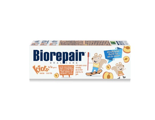 Biorepair Kids Milk Зубная Паста Веселый мышонок персик 50 мл
