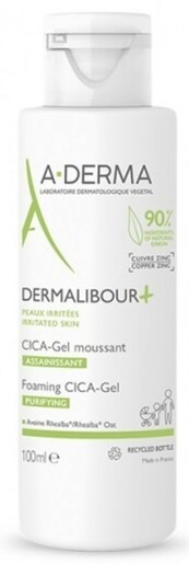 A-Derma Dermalibour+ Cica-Gel очищающий Гель 200 мл