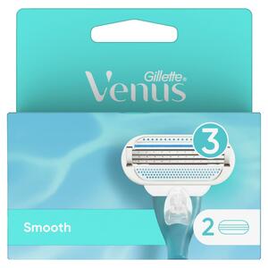 Gillette Venus Кассеты сменные для бритья 2 шт gillette venus extra smooth 1 бритвенный станок 2 кассеты