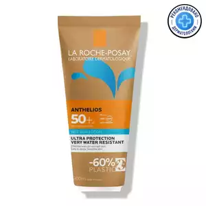 La Roche-Posay anthelios wet skin Гель-крем солнцезащитный с технологией нанесения на влажную кожу SPF 50+ в эко-упаковке 200 мл