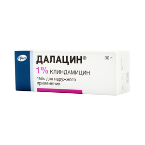Далацин Гель для наружного применения 1 % 30 г клиндовит 1 % 30 г гель для наружного применения