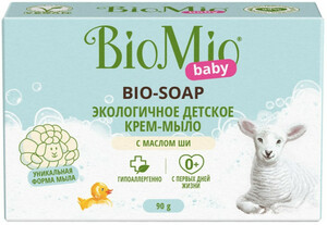 цена BioMio Baby Bio Cream-Soap Крем-Мыло детское экологическое 90 г