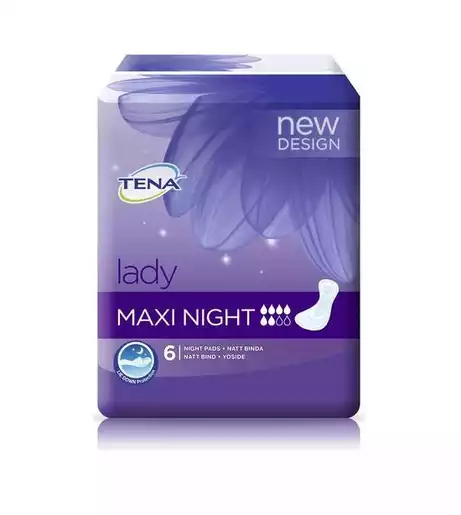 Tena Lady Maxi Night прокладки 6 шт
