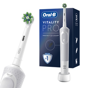 Oral-B vitality Pro Щетка зубная электрическая D103.413.3 white тип 3708 щетка металлическая fit латунированная тип b 38408