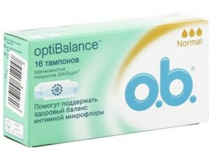 О.B. OptiBalance Normal Тампоны 16 шт
