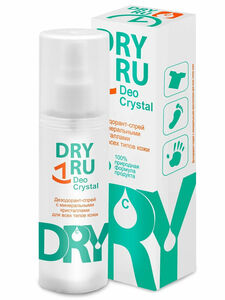 Dryru Deo Crystal Дезодорант-спрей с минеральными кристаллами 40 г