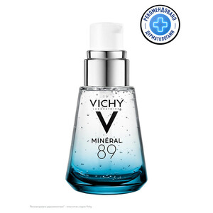 цена Vichy Mineral 89 Гель-сыворотка для всех типов кожи 30 мл