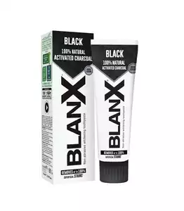Blanx Black Паста зубная отбеливающая с древесным углем 75 мл