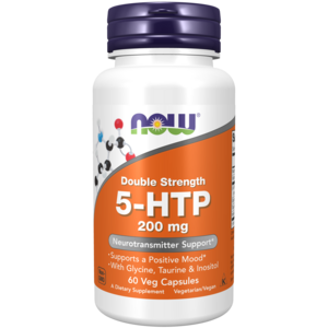 Now Foods 5-HTP L-5-гидрокситриптофан Капсулы 200 мг 60 шт now double strength 5 htp капсулы 200 мг 60 шт