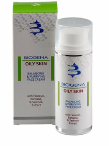 Biogena Oily skin Крем для жирной кожи матирующий 50 мл