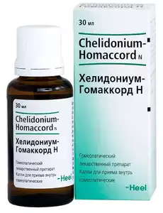 Хелидониум-гомаккорд Н Капли гомеопатические 30мл