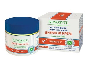 Novosvit Крем укрепляющий подтягивающий дневной 50 мл крем novosvit новосвит дневной укрепляющий подтягивающий лифтинг 50 мл