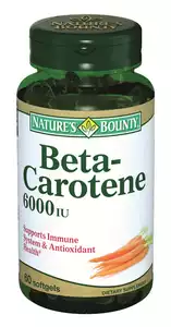 Nature's Bounty Бета-каротин 6000 МЕ капсулы 60 шт