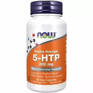 Now Double Strength 5-HTP Капсулы 200 мг 60 шт
