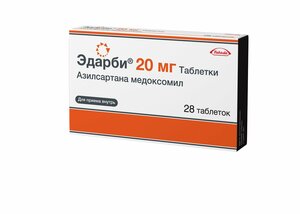 Эдарби Таблетки 20 мг 28 шт лизинотон таблетки 20 мг 28 шт