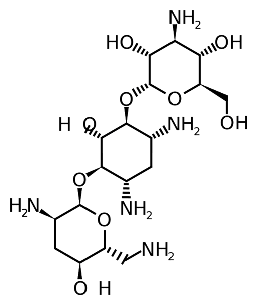 Формула действующего вещества Тобрамицин*