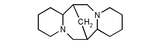 Формула действующего вещества Пахикарпин