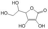 Формула действующего вещества Аскорбиновая кислота*