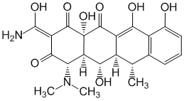 Формула действующего вещества Доксициклин*