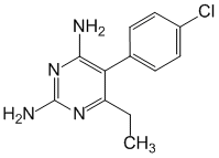 Формула действующего вещества Пириметамин*