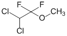 Формула действующего вещества Метоксифлуран*