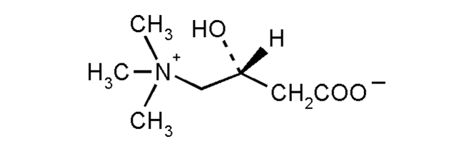 Формула действующего вещества Левокарнитин*