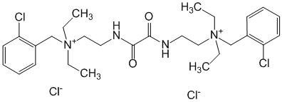 Формула действующего вещества Амбенония хлорид*