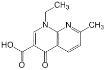 Формула действующего вещества Налидиксовая кислота*