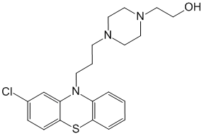 Формула действующего вещества Перфеназин*