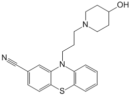 Формула действующего вещества Перициазин*