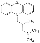 Формула действующего вещества Алимемазин*