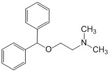 Формула действующего вещества Дифенгидрамин*