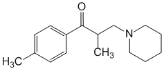 Формула действующего вещества Толперизон*
