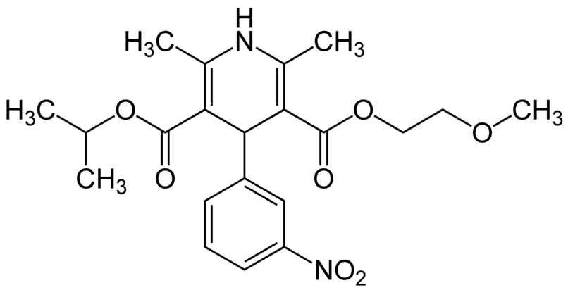 Формула действующего вещества Нимодипин*