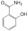 Формула действующего вещества Салициламид*