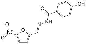 Формула действующего вещества Нифуроксазид*