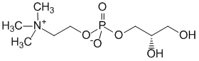 Формула действующего вещества Холина альфосцерат*