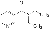 Формула действующего вещества Никетамид*