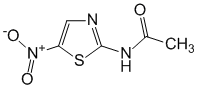 Формула действующего вещества Аминитрозол*