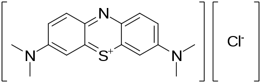 Формула действующего вещества Метилтиониния хлорид*