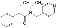 Формула действующего вещества Тропикамид*