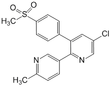 Формула действующего вещества Эторикоксиб*