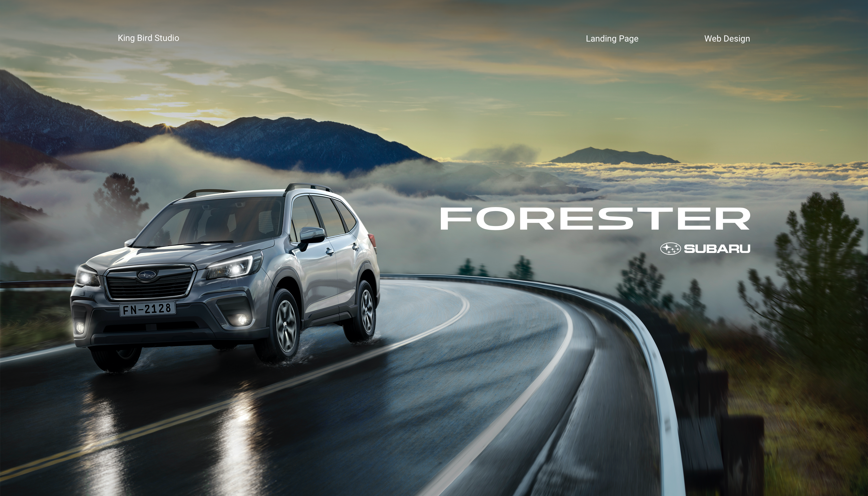Сайт «Subaru Forester»