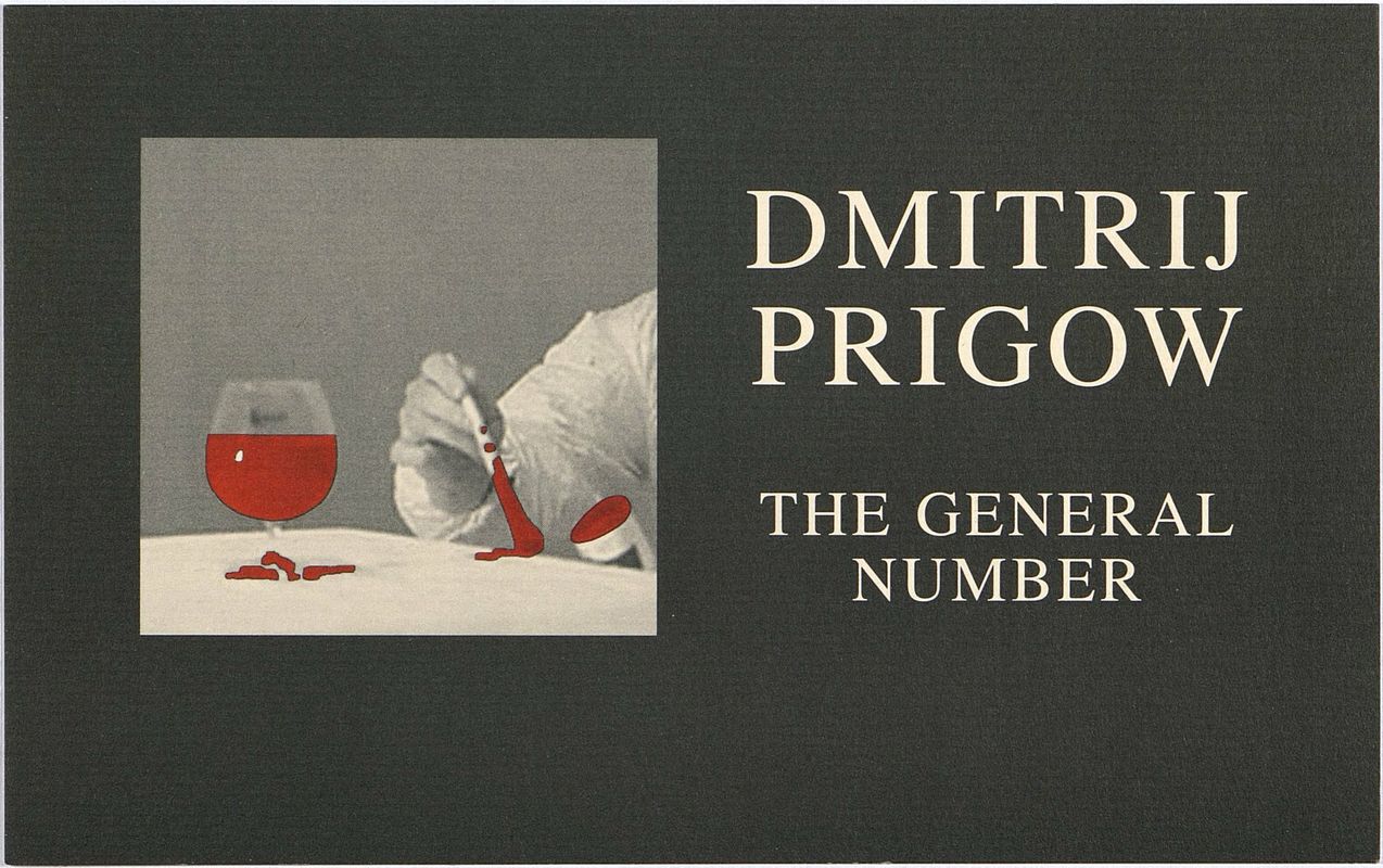 Dmitrij Prigov. The General number
