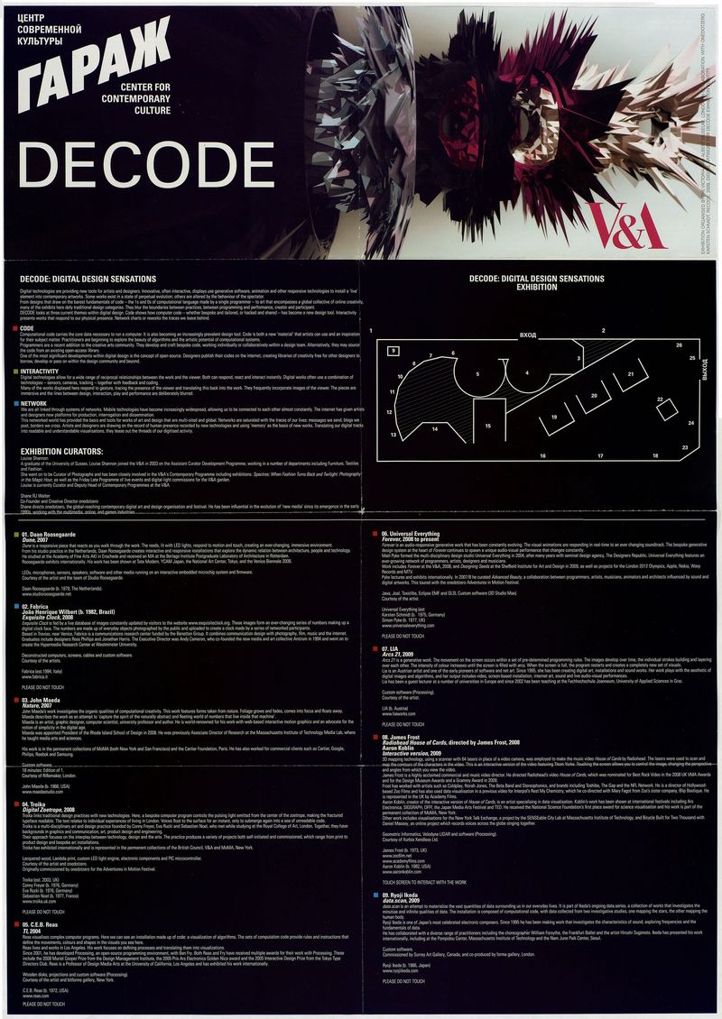 Decode: digital design sensations