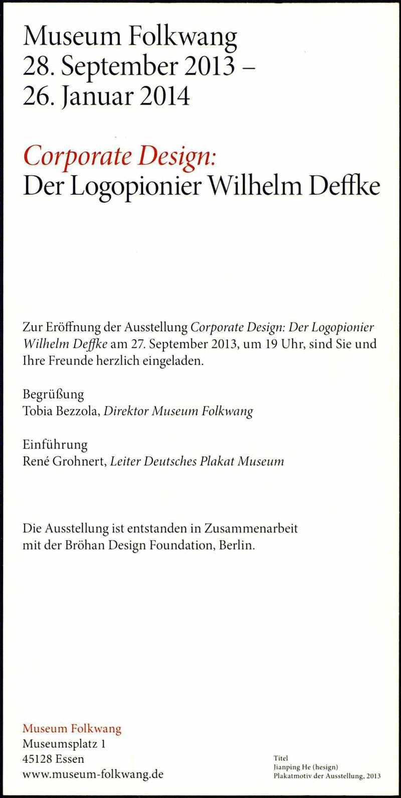Corporate Design: Der Logopionier Wilhelm Deffke