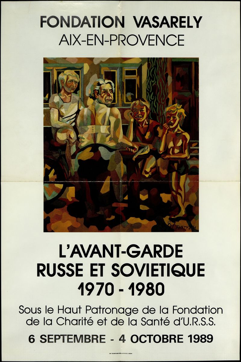 L'avant‑garde russe et sovietique 1970–1980