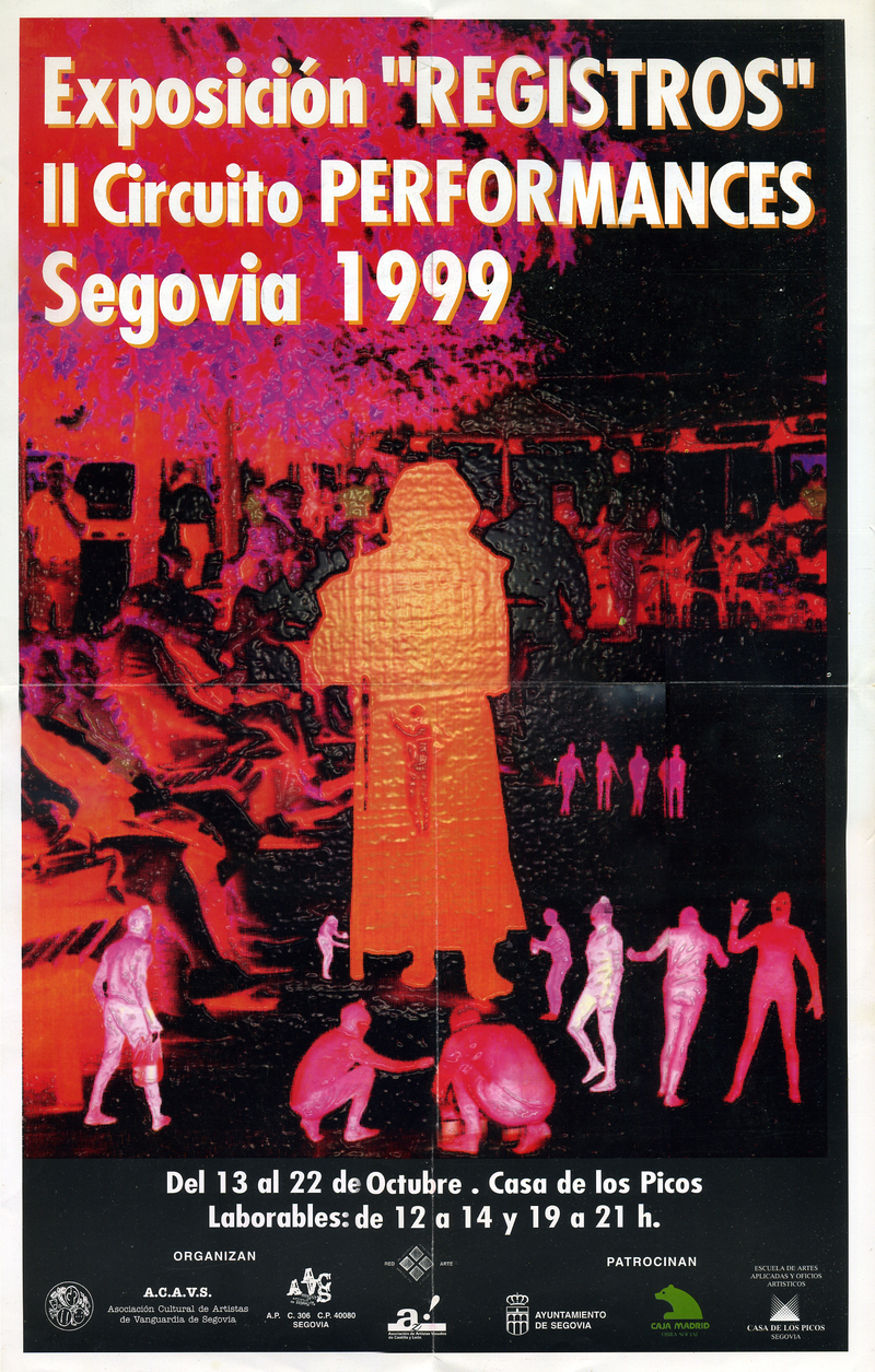 Exposicion “Registros”. Il Circuito Performances Segovia 1999