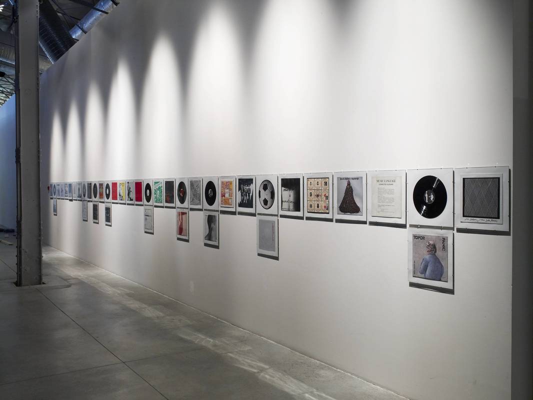 Выставка «Эпоха винила: художники и музыканты» в Центре современной культуры «Гараж». Виды экспозиции