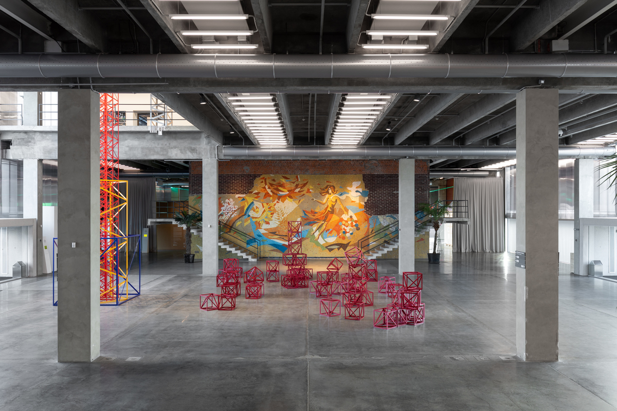 Rasheed Araeen. A Retrospective, installation view, Garage Museum of Contemporary Art, Moscow, 2019